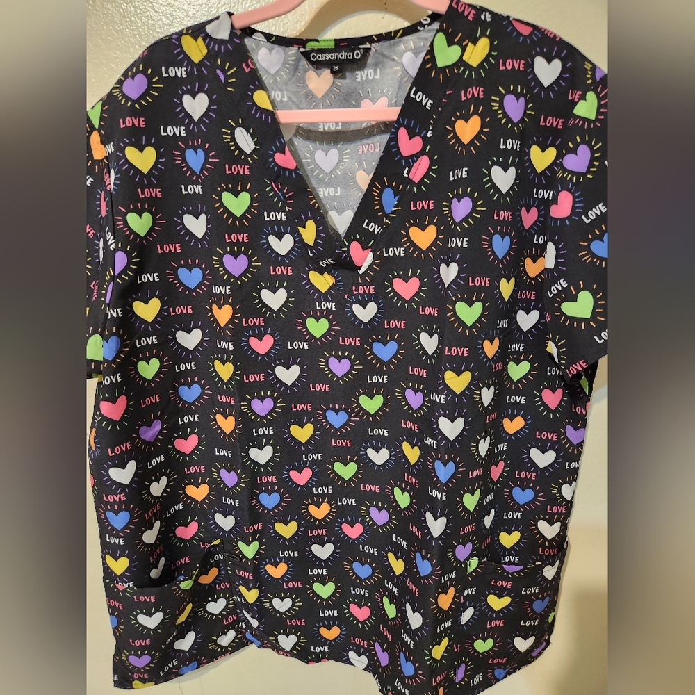 Womans Scrub Top